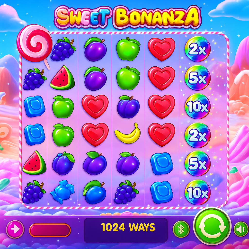 BetOnRed - Sweet Bonanza Slot Game - Pragmatic Play