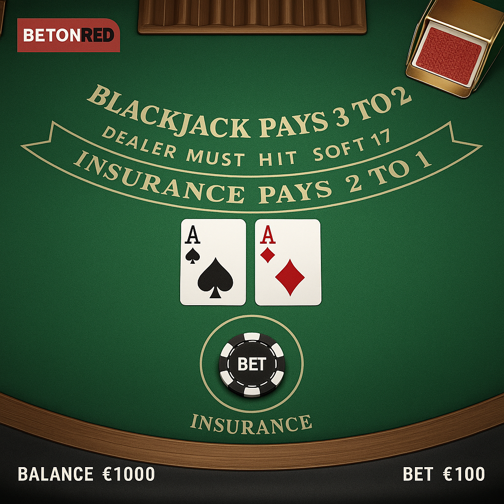 BetOnRed - Blackjack Casino - Jeux de Stratégie