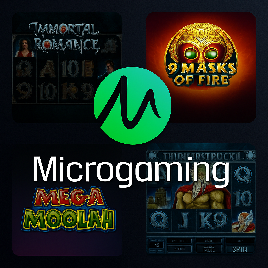 Microgaming - Fournisseur de jeux casino